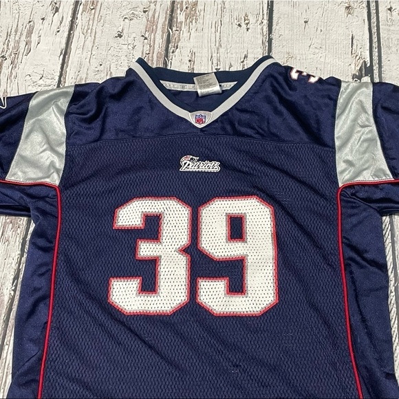 Kids Laurence Maroney New England Patriots Reebok Football Sports Jersey - Picture 4 of 6